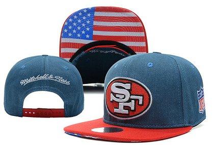 San Francisco 49ers Snapback Hat XDF-R